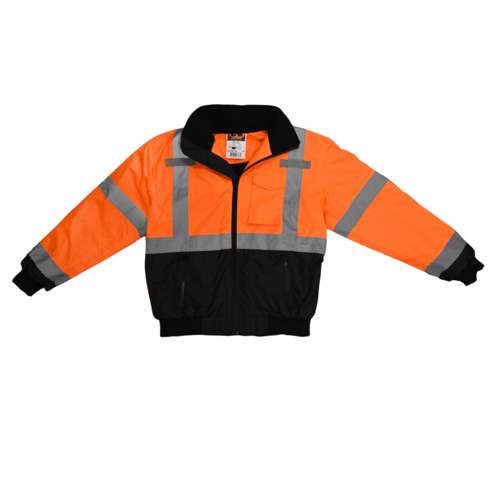 SJ110B SJ110B Class 3 Two-in-One High Visibility Bomber Safety Jacket