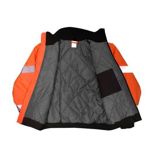 SJ11QB SJ11QB Type R Class 3 Weatherproof Bomber Jacket with Quilted Liner