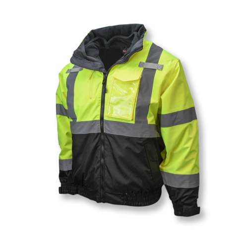 SJ210B SJ210B Three-in-One Deluxe High Visibility Bomber Jacket