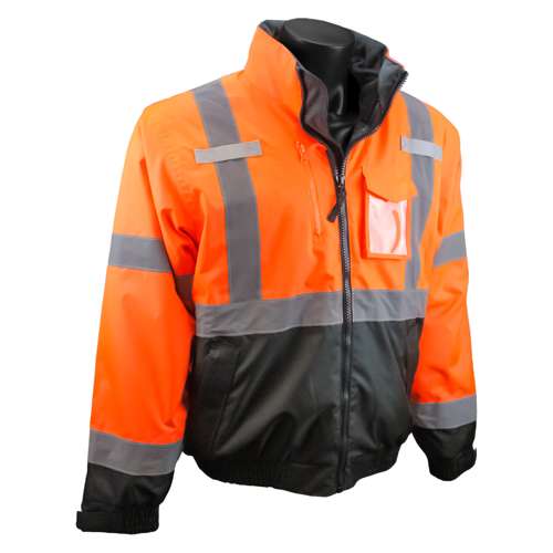 SJ210B SJ210B Three-in-One Deluxe High Visibility Bomber Jacket