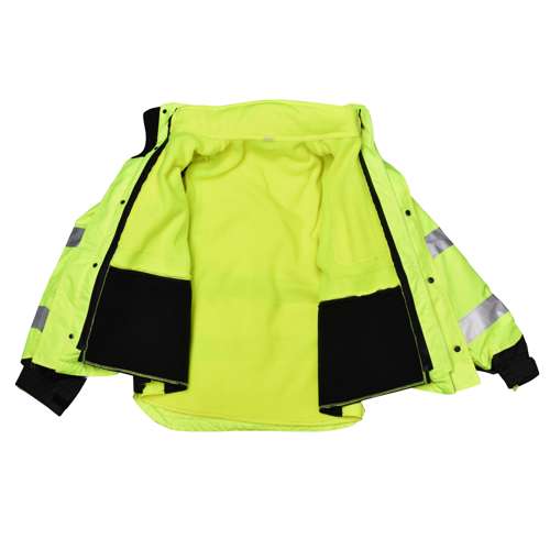 SJ32 SJ32-3 Color Blocked Hooded Sweatshirt with Removable Hood