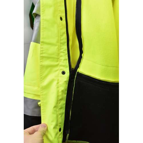 SJ32 SJ32-3 Color Blocked Hooded Sweatshirt with Removable Hood