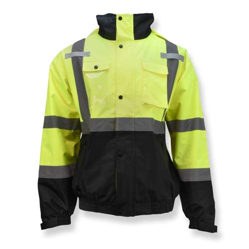 SJ320B-3 SJ320 3-in-1 Durable Ripstop Bomber Jacket with Color Blocking