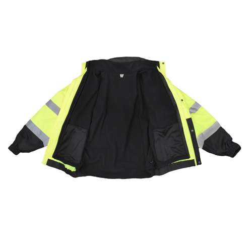 SJ320B-3 SJ320 3-in-1 Durable Ripstop Bomber Jacket with Color Blocking