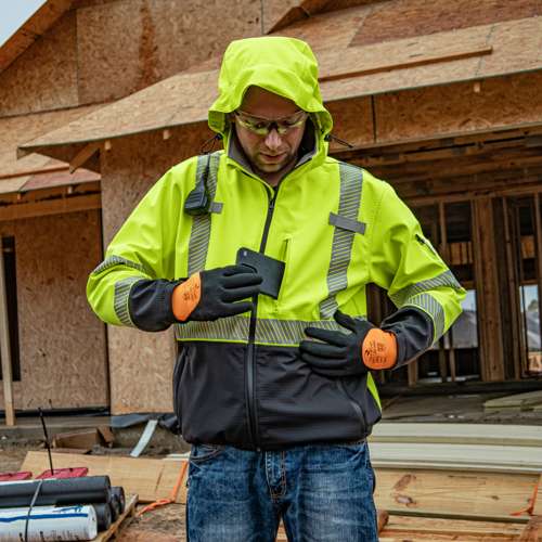 SJ322B SJ322B Type R Class 3 Softshell Ripstop Jacket