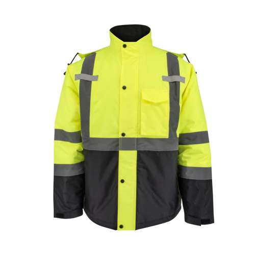 SJ411QB-3 SJ411QB Class 3 Economy Parka with Quilted Lining