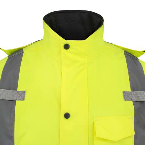 SJ411QB-3 SJ411QB Class 3 Economy Parka with Quilted Lining