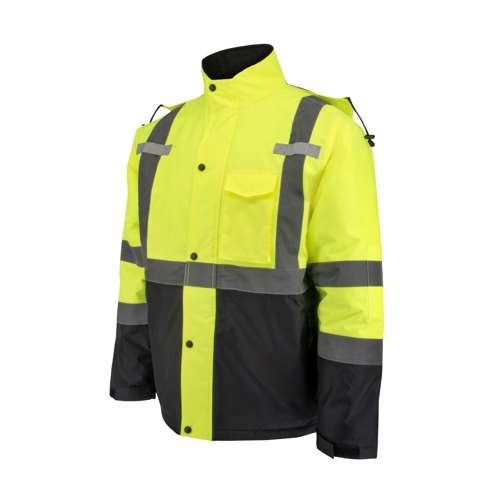 SJ411QB-3 SJ411QB Class 3 Economy Parka with Quilted Lining