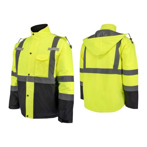SJ411QB-3 SJ411QB Class 3 Economy Parka with Quilted Lining