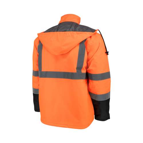 SJ411QB-3 SJ411QB Class 3 Economy Parka with Quilted Lining