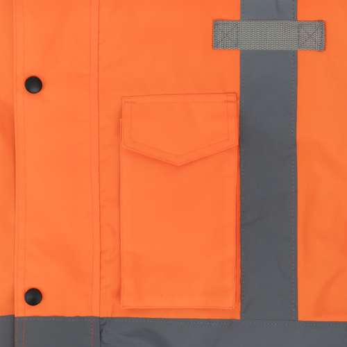 SJ411QB-3 SJ411QB Class 3 Economy Parka with Quilted Lining