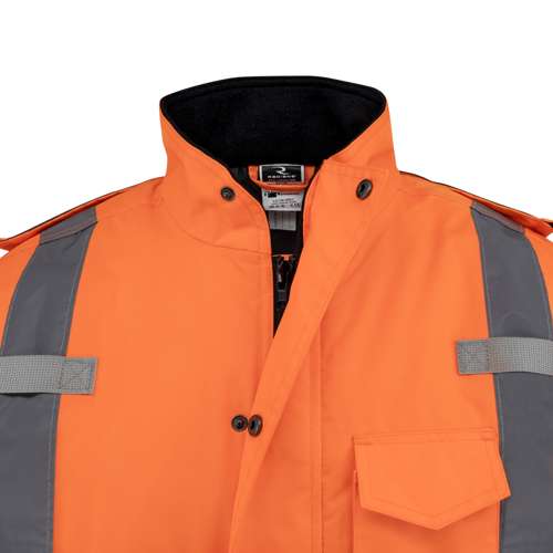 SJ411QB-3 SJ411QB Class 3 Economy Parka with Quilted Lining