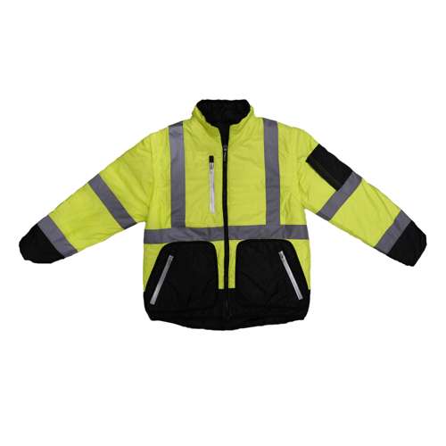 SJ510 SJ510 Quilted Reversible Four-in-One Jacket with Zip-Off Sleeves