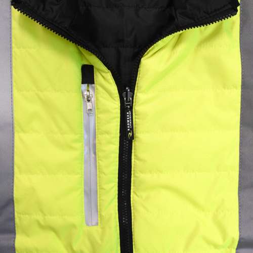 SJ510 SJ510 Quilted Reversible Four-in-One Jacket with Zip-Off Sleeves