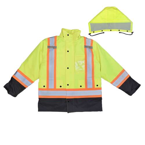 SJ610B-3 SJ610B Weatherproof Parka with Zip-Out Reversible Bomber Jacket