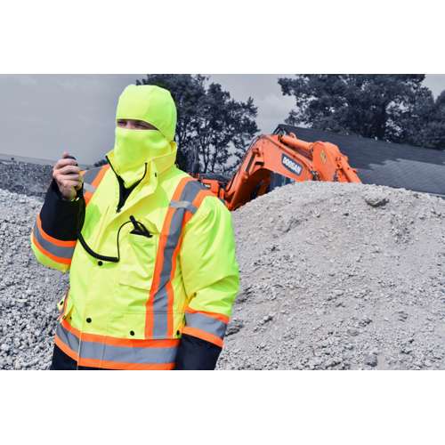 SJ610B-3 SJ610B Weatherproof Parka with Zip-Out Reversible Bomber Jacket