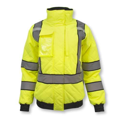 SJ930-3 SJ930-3ZOW Women's Class 3 Quilted Bomber Jacket