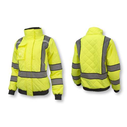 SJ930-3 SJ930-3ZOW Women's Class 3 Quilted Bomber Jacket