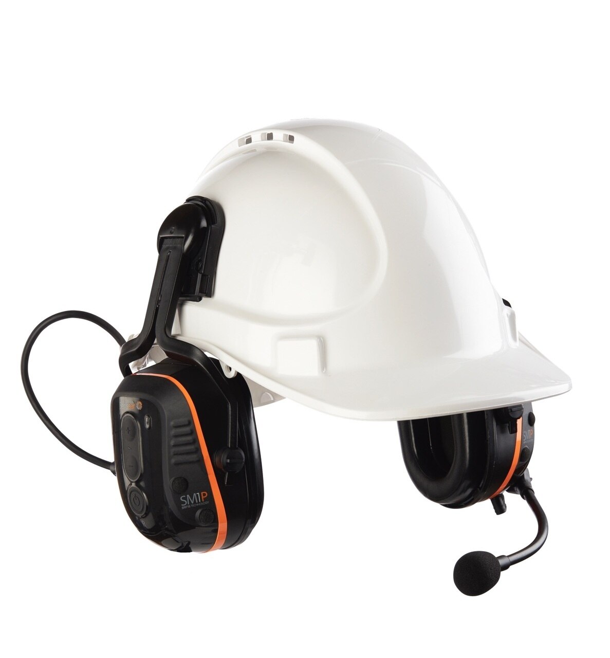 SmartGroup Helmet Mount with External PTT
