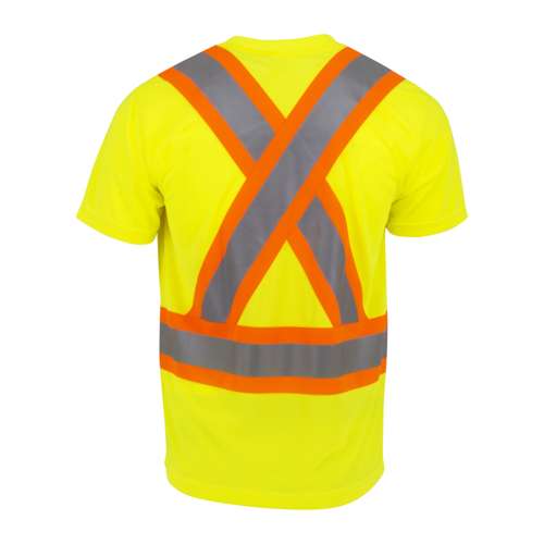 ST11X-2 ST11X Class 2 Short Sleeve Safety T-Shirt X-Back