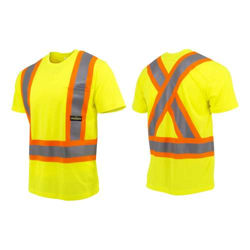 ST11X-2 ST11X Class 2 Short Sleeve Safety T-Shirt X-Back