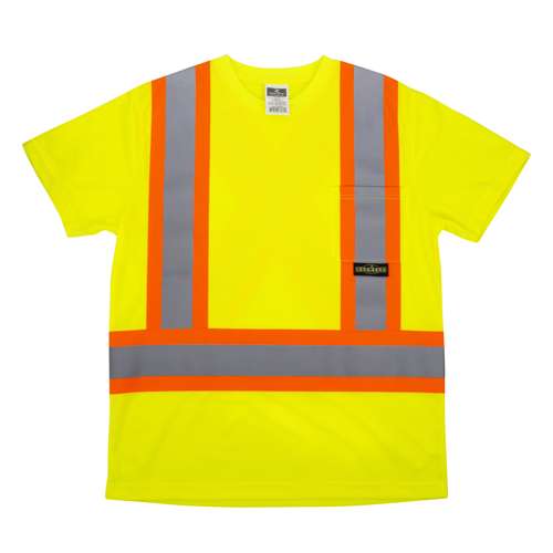 ST11X-2 ST11X Class 2 Short Sleeve Safety T-Shirt X-Back