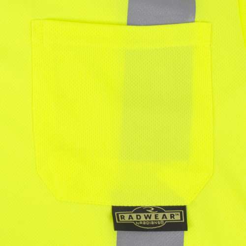 ST12B-2 ST12B Class 2 High Visibility Color Blocked Safety Short Sleeve Polo Shirt
