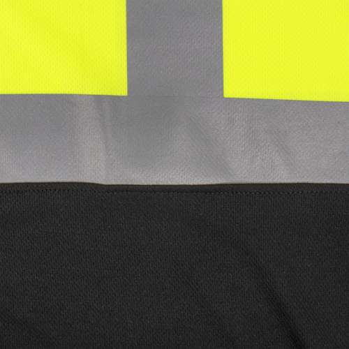 ST12B-2 ST12B Class 2 High Visibility Color Blocked Safety Short Sleeve Polo Shirt
