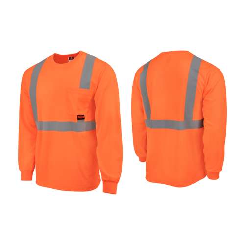 ST21-2 ST21-2 Class 2 Mesh Long Sleeve T-Shirt