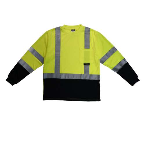 ST21B ST21B Type R Class 3 Long Sleeve Black Bottom T-Shirt