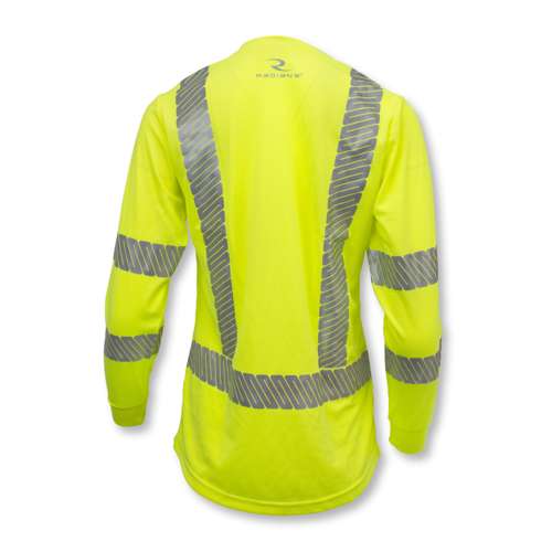 ST21W-3 ST21 Class 3 High Visibility Women's Long Sleeve T-Shirt with Max-Dri™
