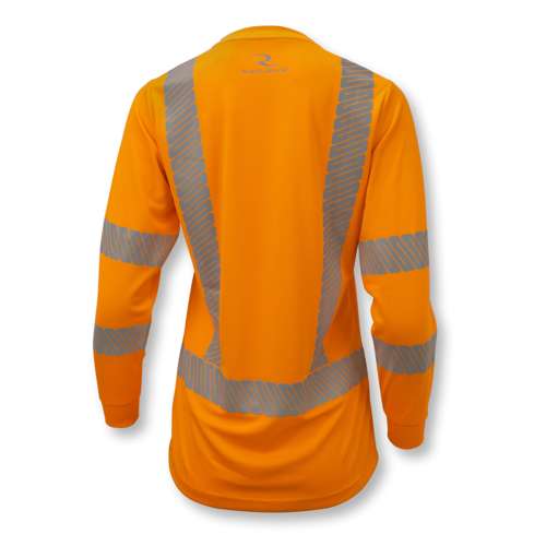 ST21W-3 ST21 Class 3 High Visibility Women's Long Sleeve T-Shirt with Max-Dri™