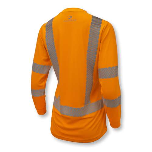 ST21W-3 ST21 Class 3 High Visibility Women's Long Sleeve T-Shirt with Max-Dri™