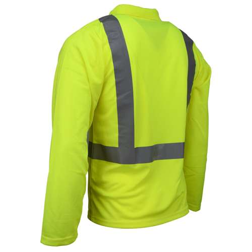 ST22 ST22 Class 2 High Visibility Long Sleeve Safety Polo Shirt