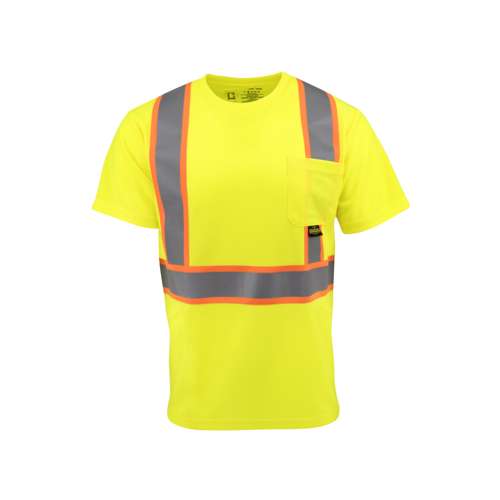 ST41-2 ST41-2 Class 2 Mesh Short Sleeve T-Shirt with Contrast Trim