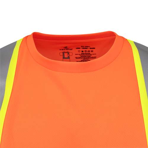 ST41-2 ST41-2 Class 2 Mesh Short Sleeve T-Shirt with Contrast Trim