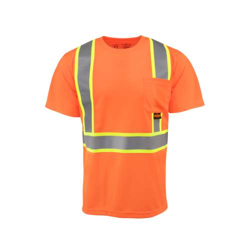 ST41-2 ST41-2 Class 2 Mesh Short Sleeve T-Shirt with Contrast Trim