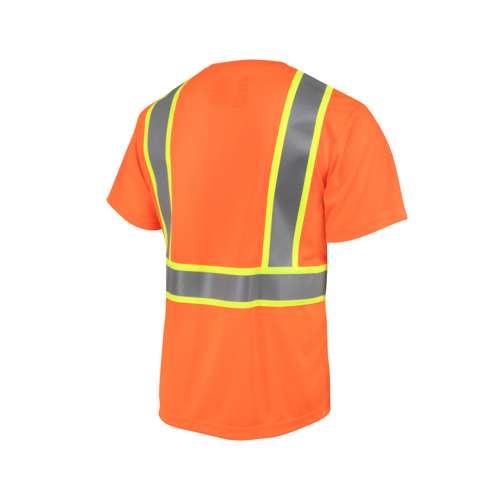 ST41-2 ST41-2 Class 2 Mesh Short Sleeve T-Shirt with Contrast Trim