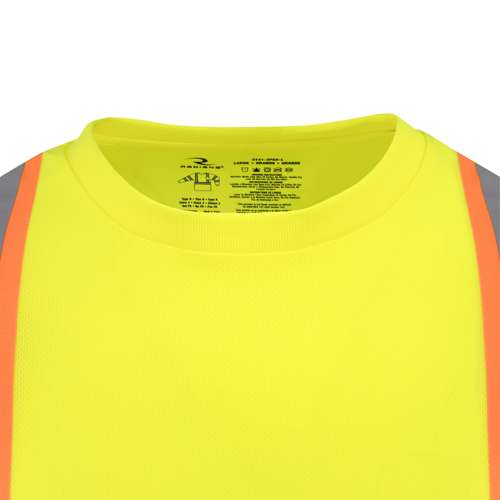 ST41-3 ST41-3 Class 3 Mesh Long Sleeve T-Shirt with Contrast Trim