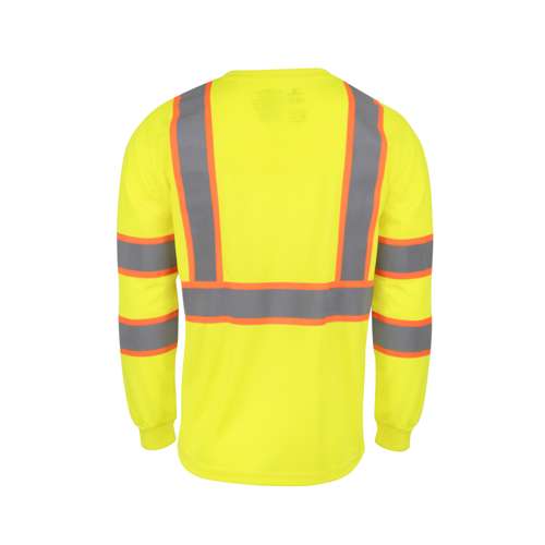 ST41-3 ST41-3 Class 3 Mesh Long Sleeve T-Shirt with Contrast Trim