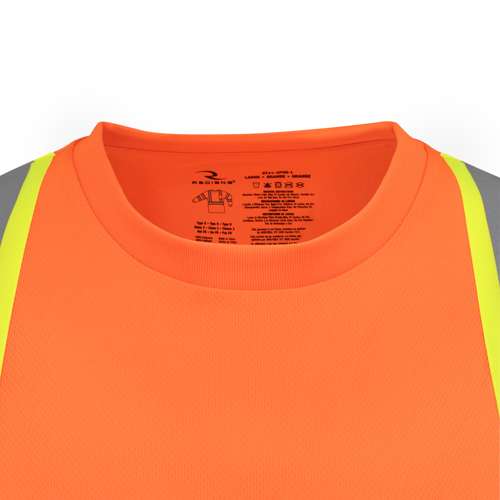 ST41-3 ST41-3 Class 3 Mesh Long Sleeve T-Shirt with Contrast Trim