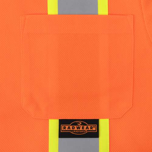 ST41-3 ST41-3 Class 3 Mesh Long Sleeve T-Shirt with Contrast Trim
