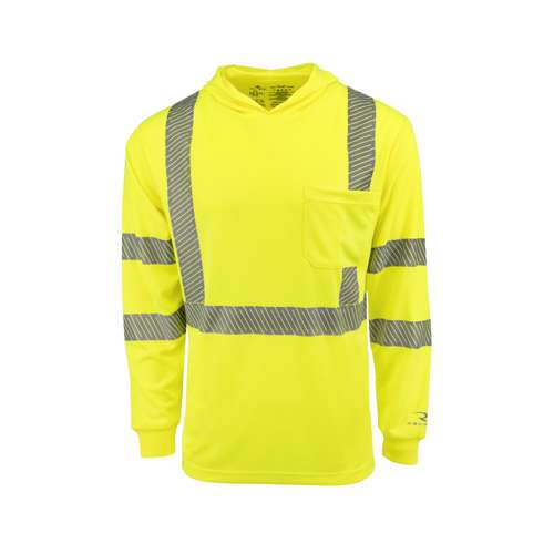 ST61-3 ST61-3 Hooded Type R Class 3 Mesh Long Sleeve T-Shirt
