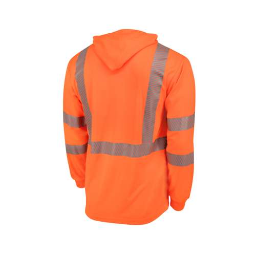 ST61-3 ST61-3 Hooded Type R Class 3 Mesh Long Sleeve T-Shirt