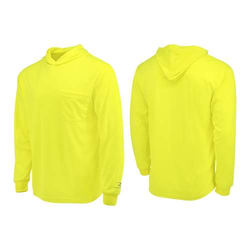 ST61-N ST61-N Hooded Non Rated Mesh Long Sleeve T-Shirt