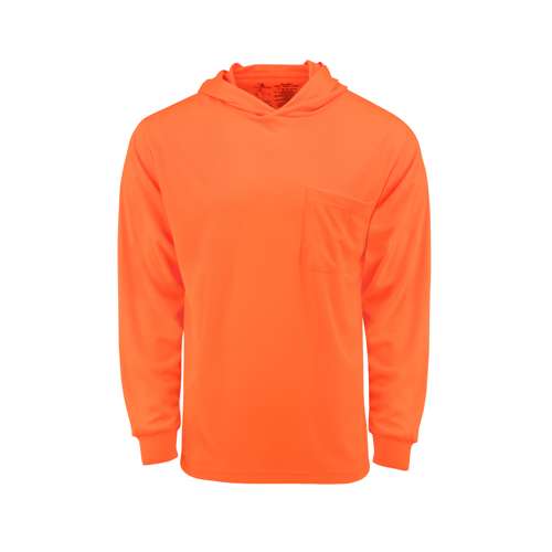 ST61-N ST61-N Hooded Non Rated Mesh Long Sleeve T-Shirt