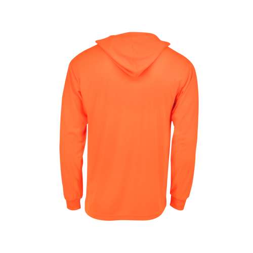 ST61-N ST61-N Hooded Non Rated Mesh Long Sleeve T-Shirt