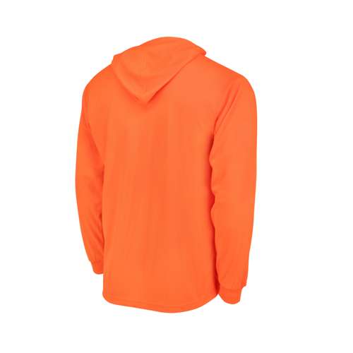 ST61-N ST61-N Hooded Non Rated Mesh Long Sleeve T-Shirt