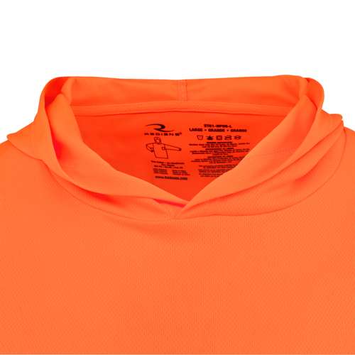 ST61-N ST61-N Hooded Non Rated Mesh Long Sleeve T-Shirt