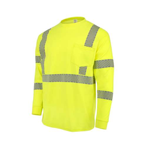 Radians ST921 ST921 Men's Long Sleeve FR T-shirt with Class 3 Segmented Reflective Tape ANSI Class 3 - Safety Shirt
